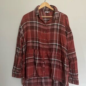 Flowy Oversized Flannel